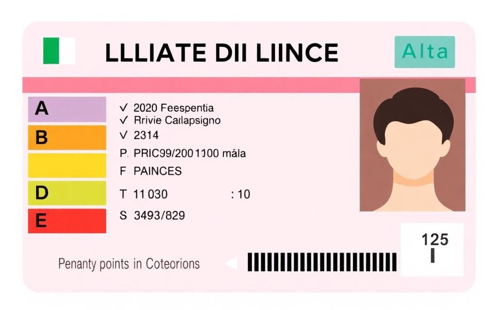 Patente di guida, sistema sanzionatorio, documenti